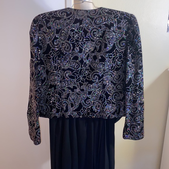 VINTAGE CACHET | DRESS & SEQUIN JACKET | 14 - Picture 3 of 8